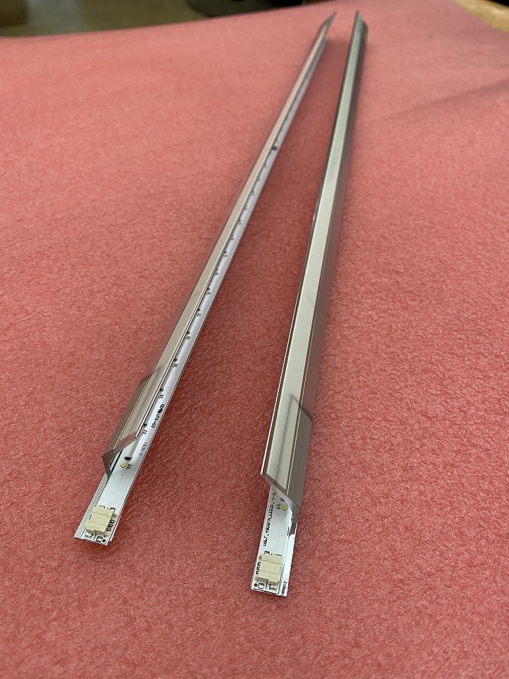 2 PCS  LED strip for Samsung UA49K5100 UE49K5100AK  UN49K5300AG Louvre 49 V6LF_490SFA_LED31 490SFB